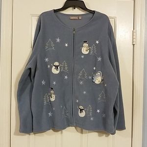 Womens fleece sweater